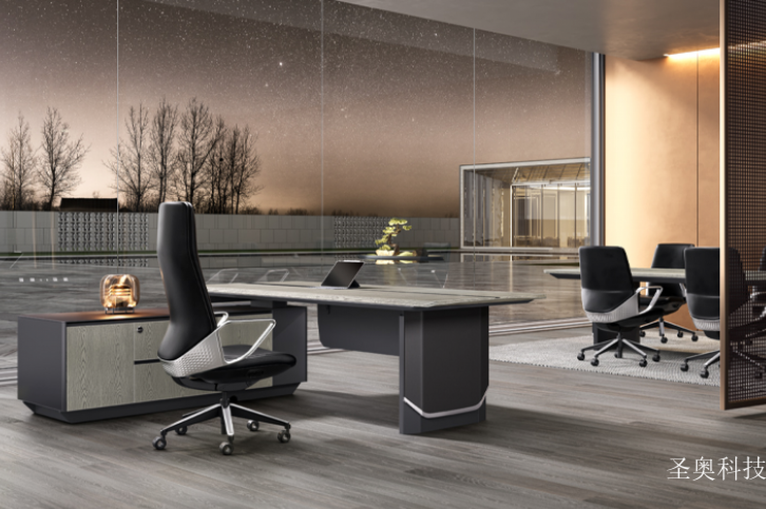 圣奥科技办公家具产品《昂瑞办公桌》【图1】