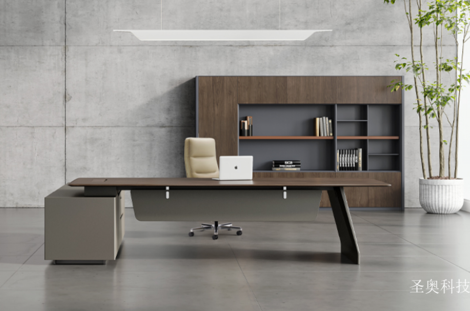 圣奥科技办公家具产品《瓦尔纳二代办公桌》