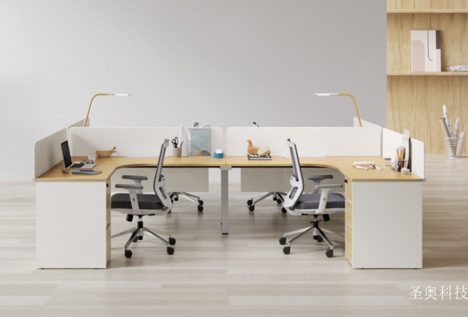 圣奥科技办公家具产品《灵多工位办公桌》【图1】