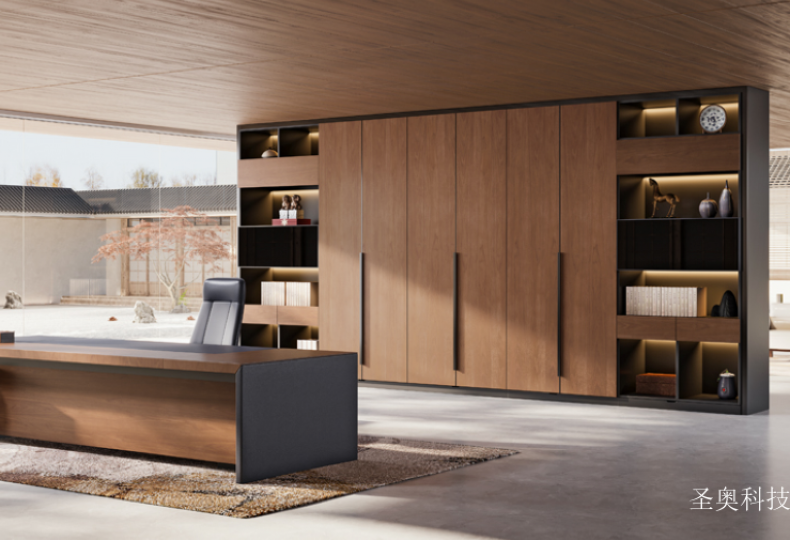 圣奥科技办公家具产品《总裁定制文件柜》【图0】