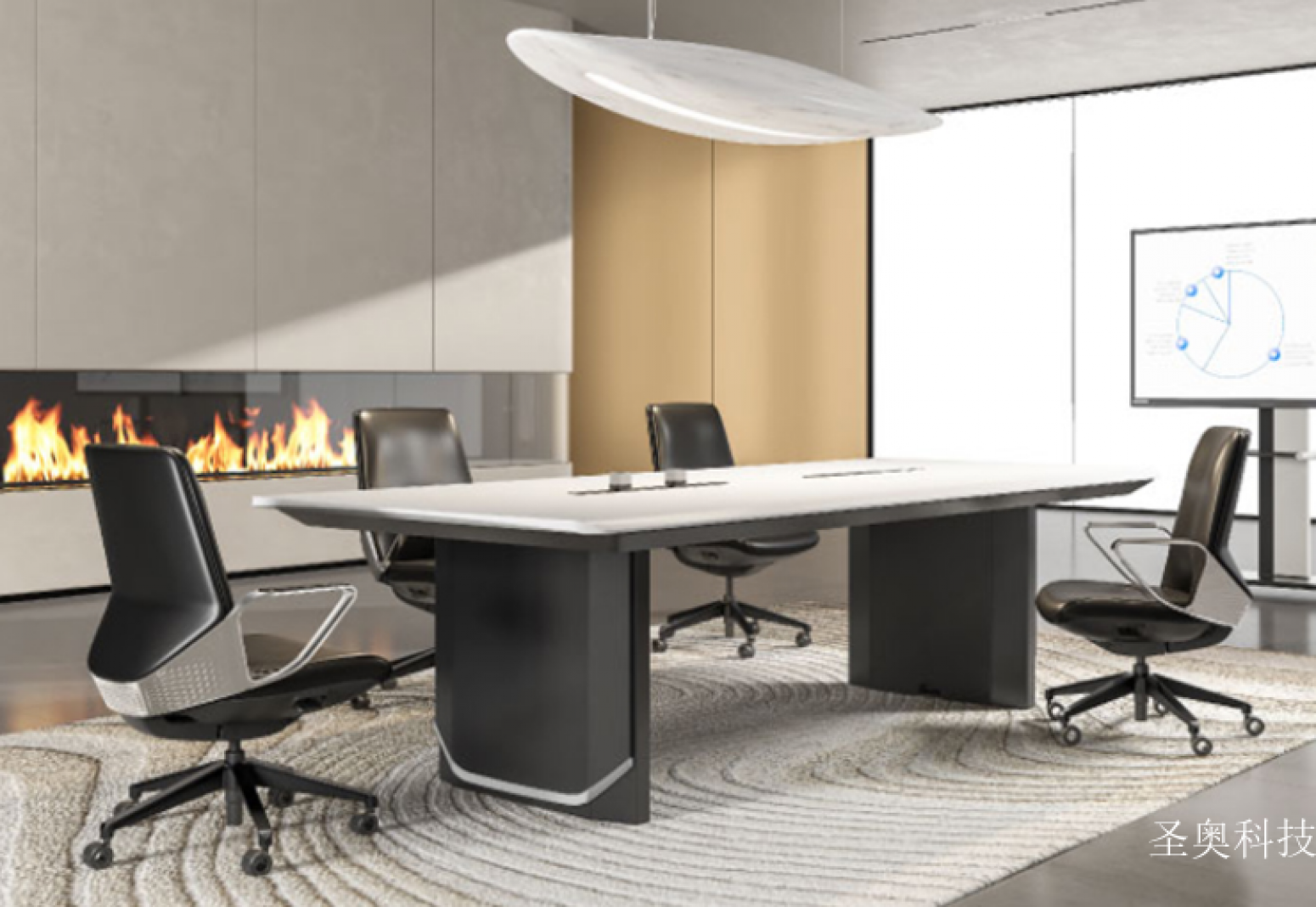 圣奥科技办公家具产品《昂瑞会议桌》【图2】
