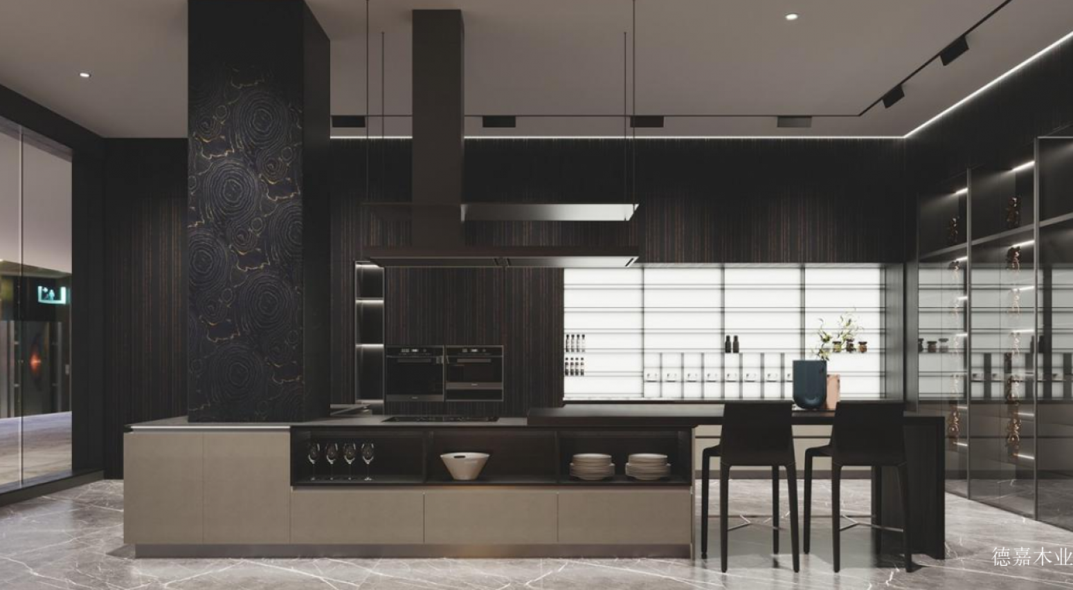 德嘉木业厨卫家具产品《现代轻奢橱柜》