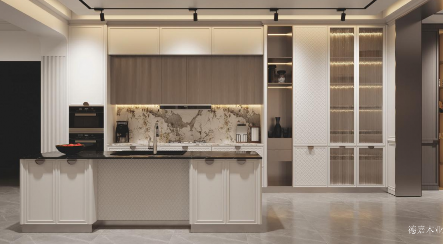 德嘉木业厨卫家具产品《现代高级感橱柜》