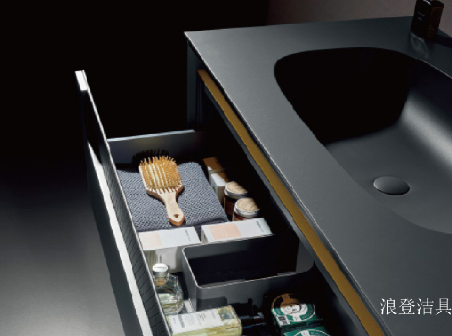 浪登洁具厨卫家具产品《LD3818浴室柜》【图1】