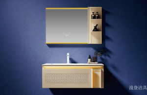 浪登洁具厨卫家具产品《岩板陶瓷浴室柜》议价