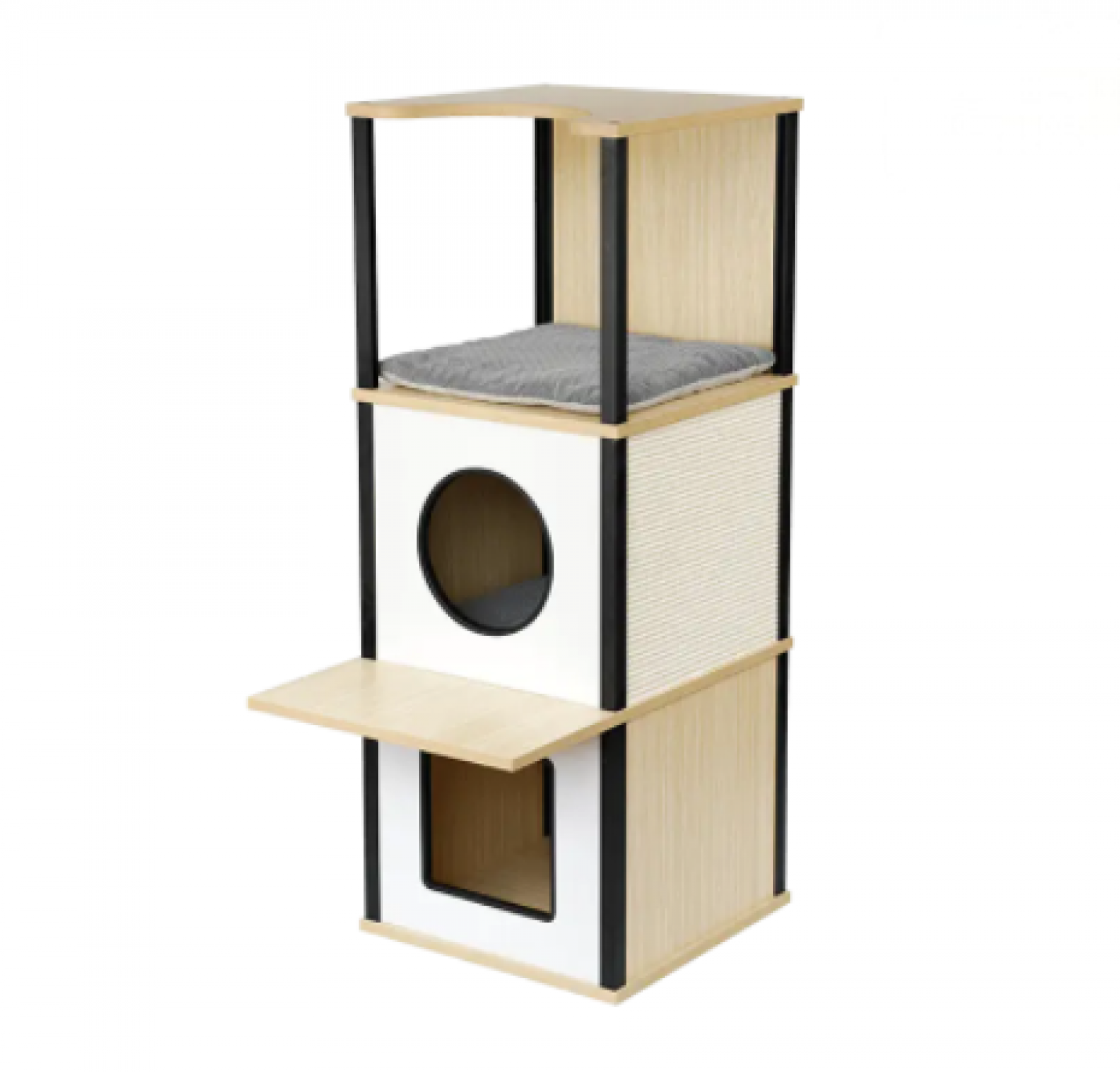 森田宠物宠物家具产品《家居风3层猫爬架》