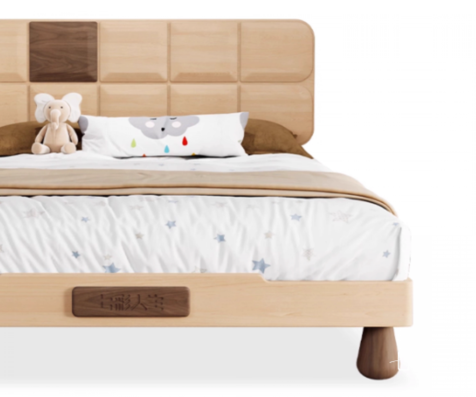 七彩人生儿童家具产品《实木小户型儿童床》【图2】