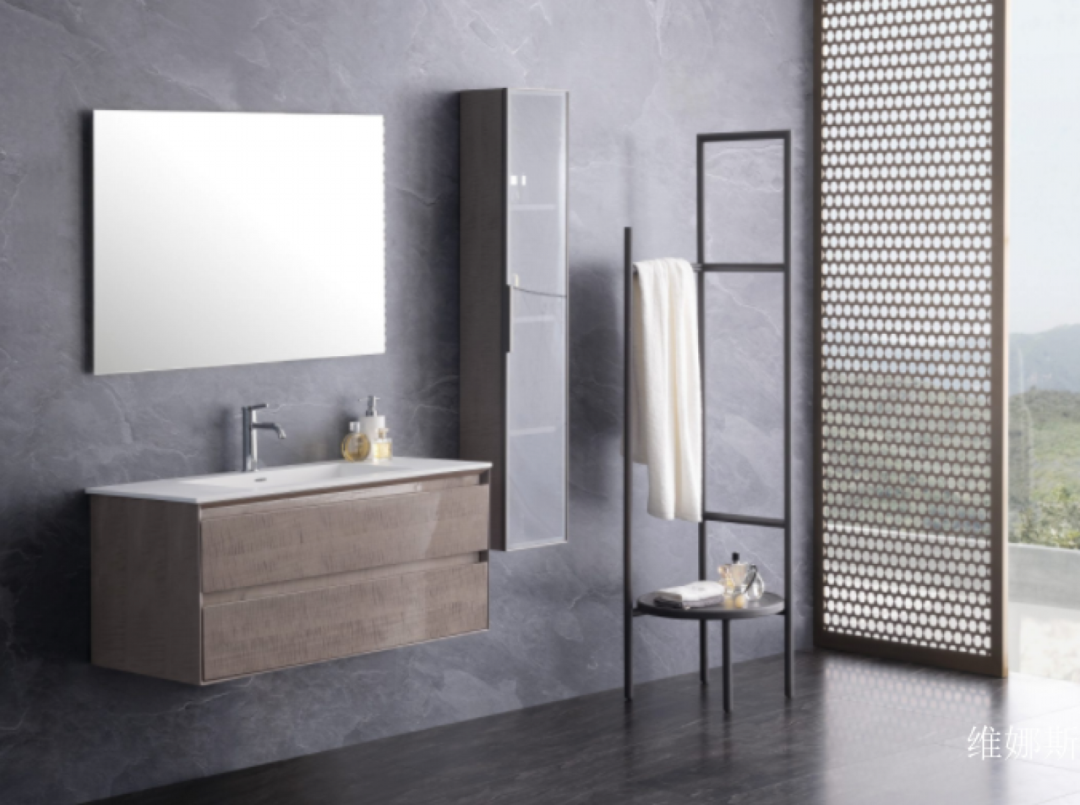 维娜斯厨卫家具产品《W56100浴室柜》【图1】