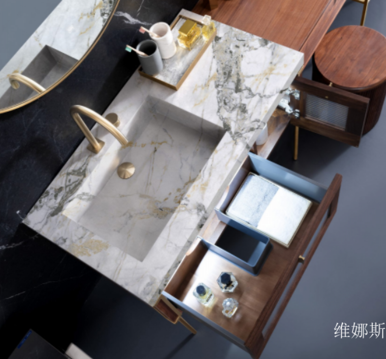 维娜斯厨卫家具产品《W36100浴室柜》【图2】