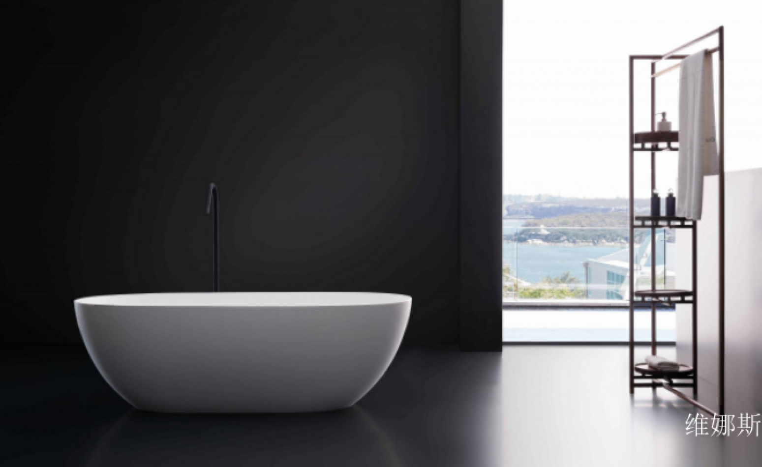 维娜斯厨卫家具产品《椭圆独立浴缸》