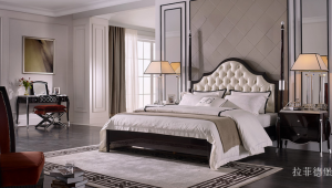 拉菲德堡客卧家具产品《真皮美式软床》议价