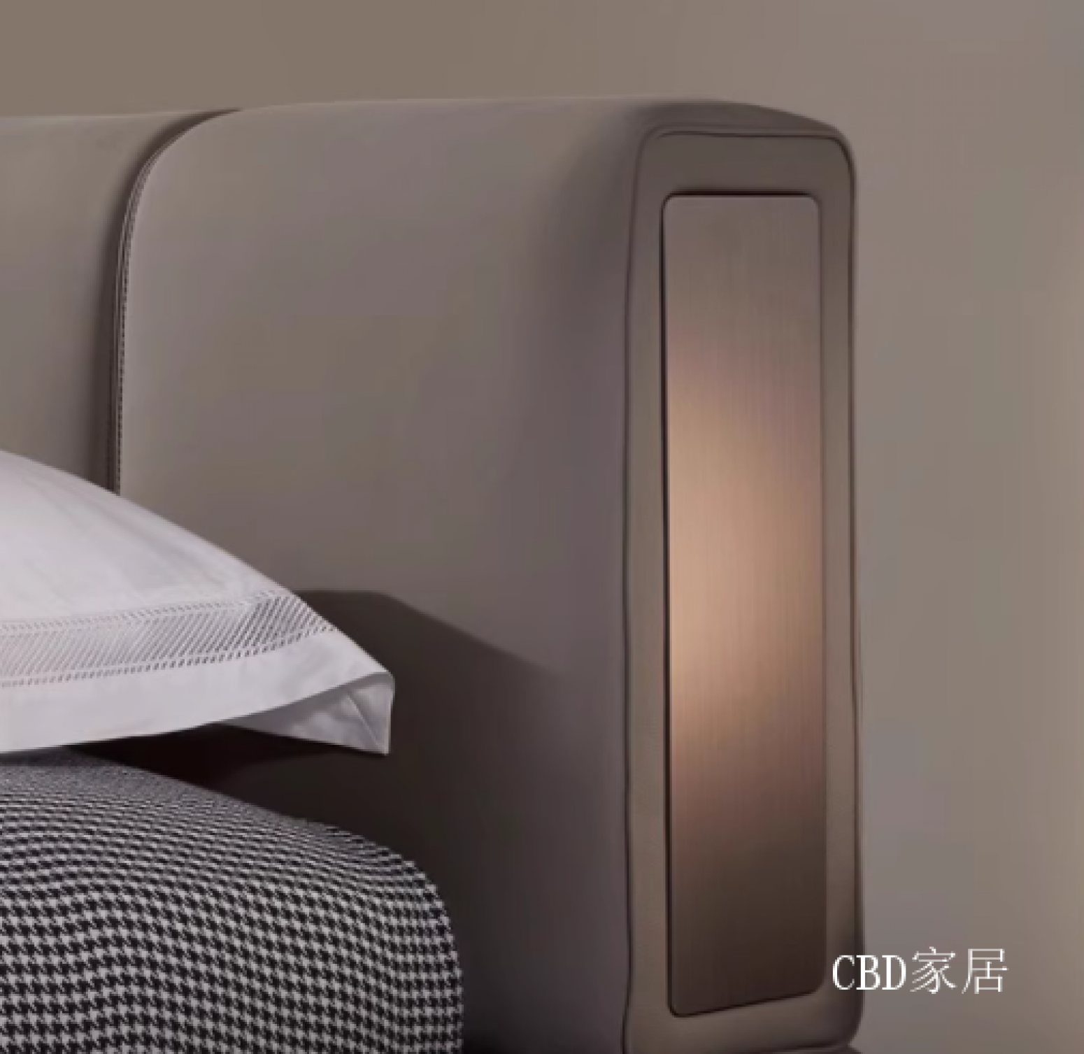 CBD家居客卧家具产品《高奢头层摔纹皮软床》【图0】
