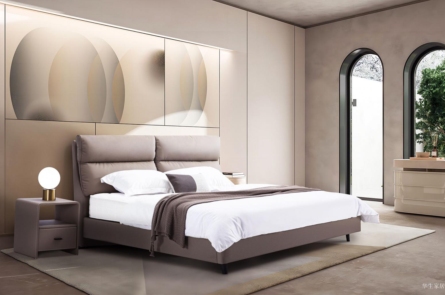 华生家居客卧家具产品《花神咖啡馆软床》