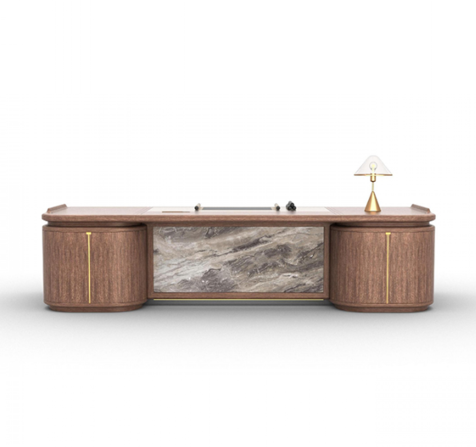 和砚家居办公家具产品《听梦实木班台》