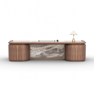 和砚家居办公家具产品《听梦实木班台》议价