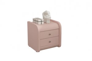 卡路福客卧家具产品《粉韵柔弧床头柜》议价