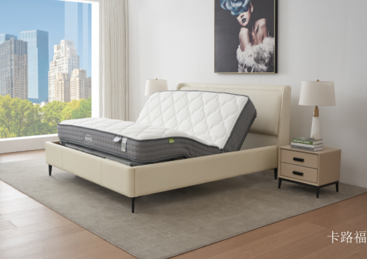 卡路福智能家居产品《贝勒智能电动床》【图0】