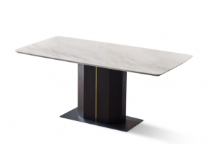 朗萨家私客卧家具产品《流云金韵餐桌》议价