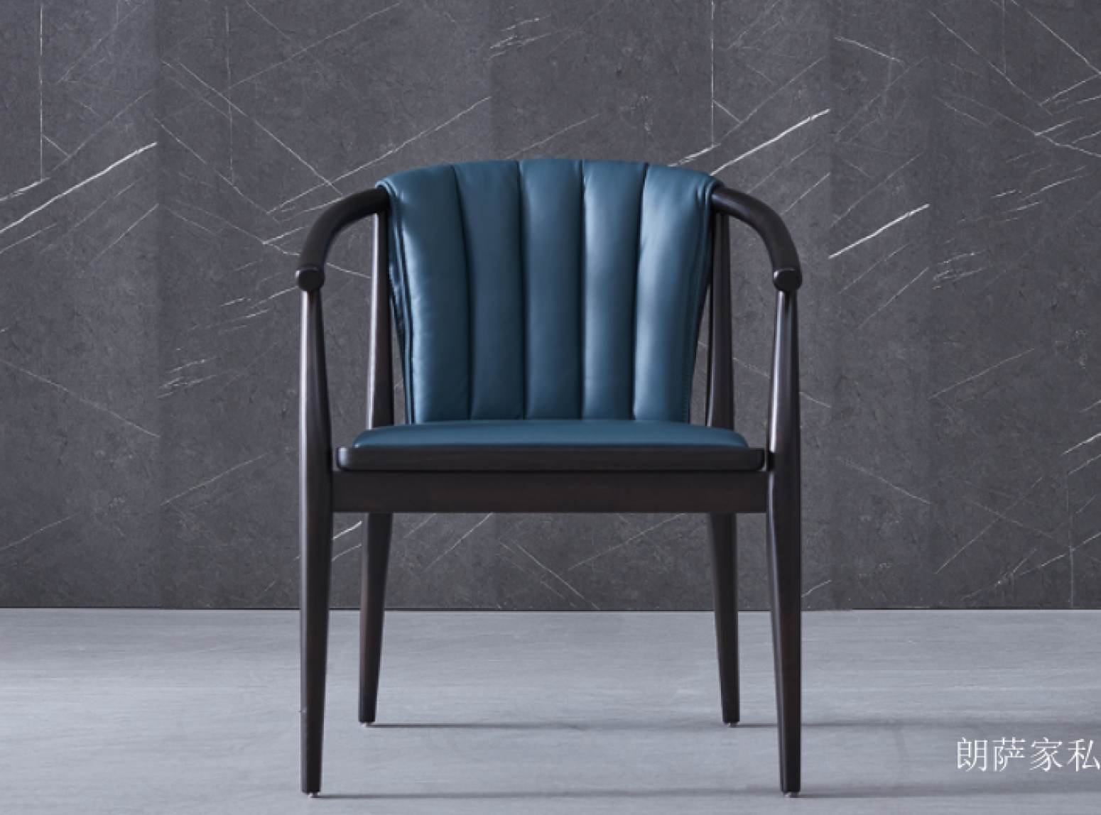 朗萨家私客卧家具产品《蓝调实木茶椅》【图3】