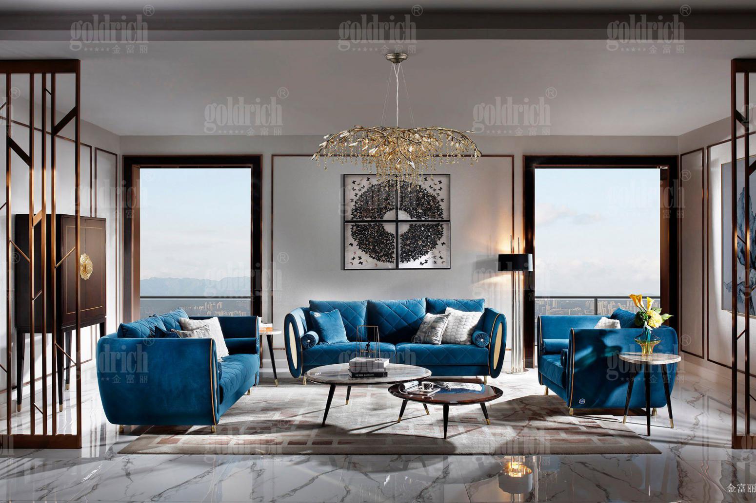 金富丽客卧家具产品《舒适特色布艺沙发》