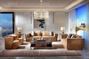 金富丽客卧家具产品《浅棕轻奢舒适沙发》议价