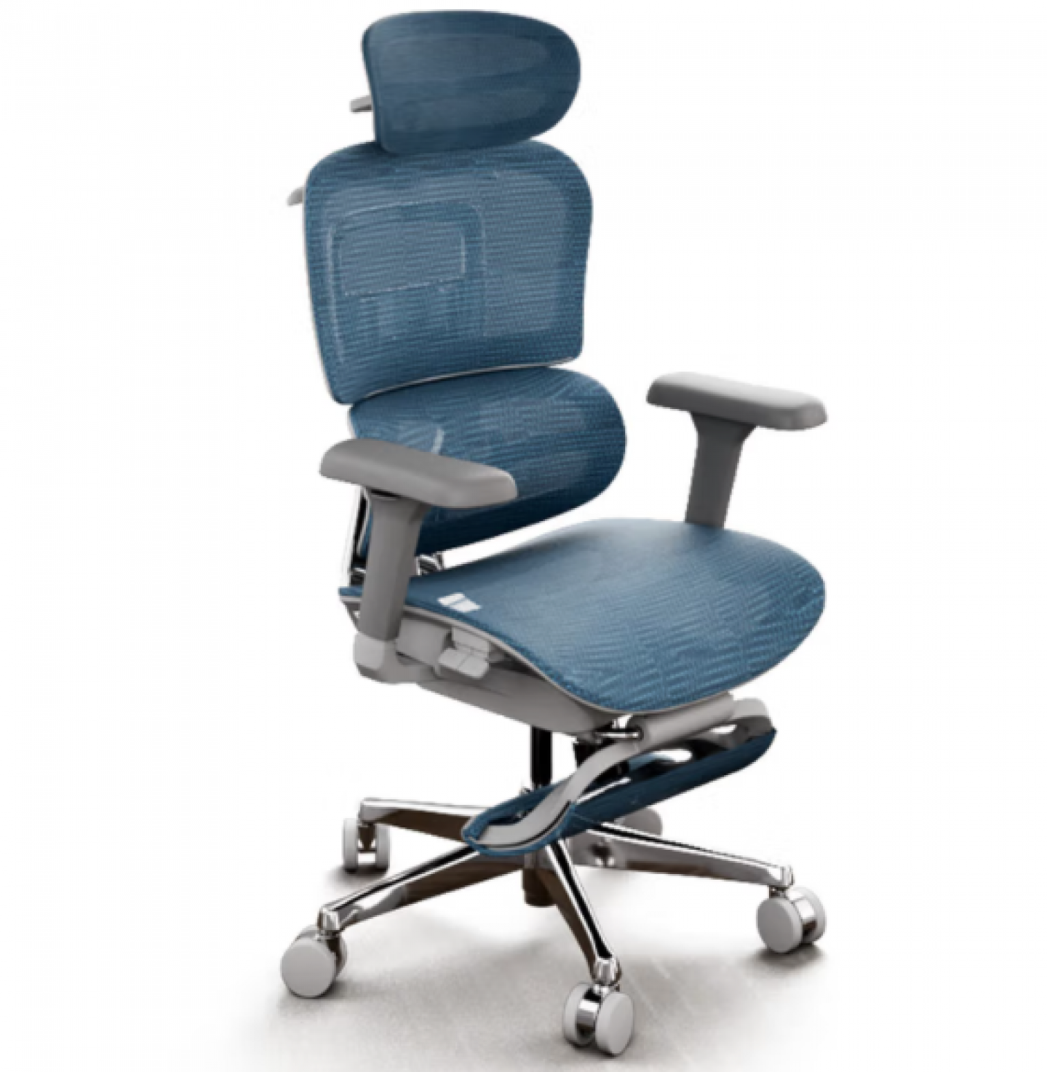 爱琳智能办公家具产品《蓝色护腰办公椅》【图0】