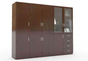 诚丰家具办公家具产品《深棕办公文件柜》议价