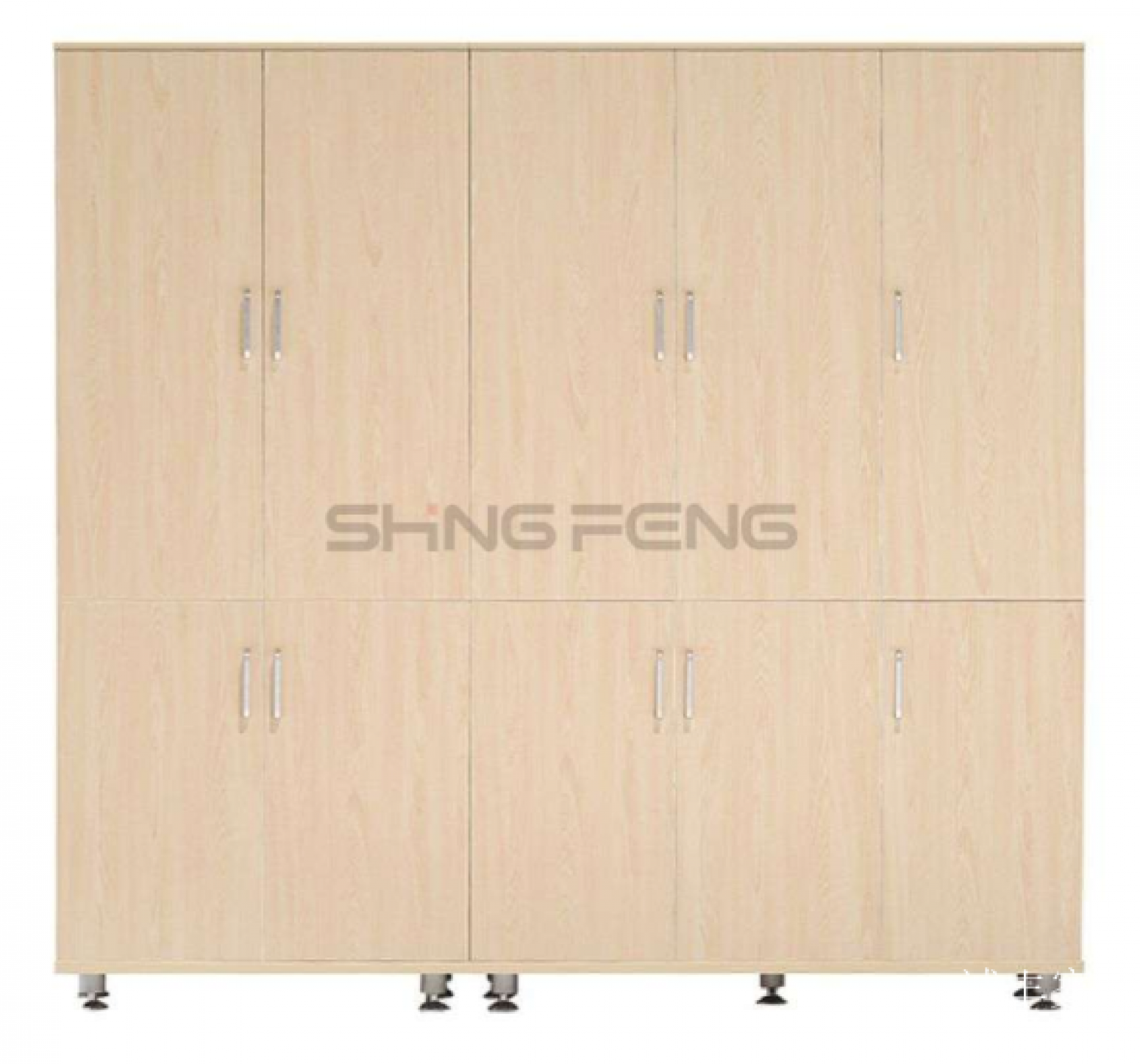 诚丰家具办公家具产品《浅木玻璃办公文件柜》【图2】