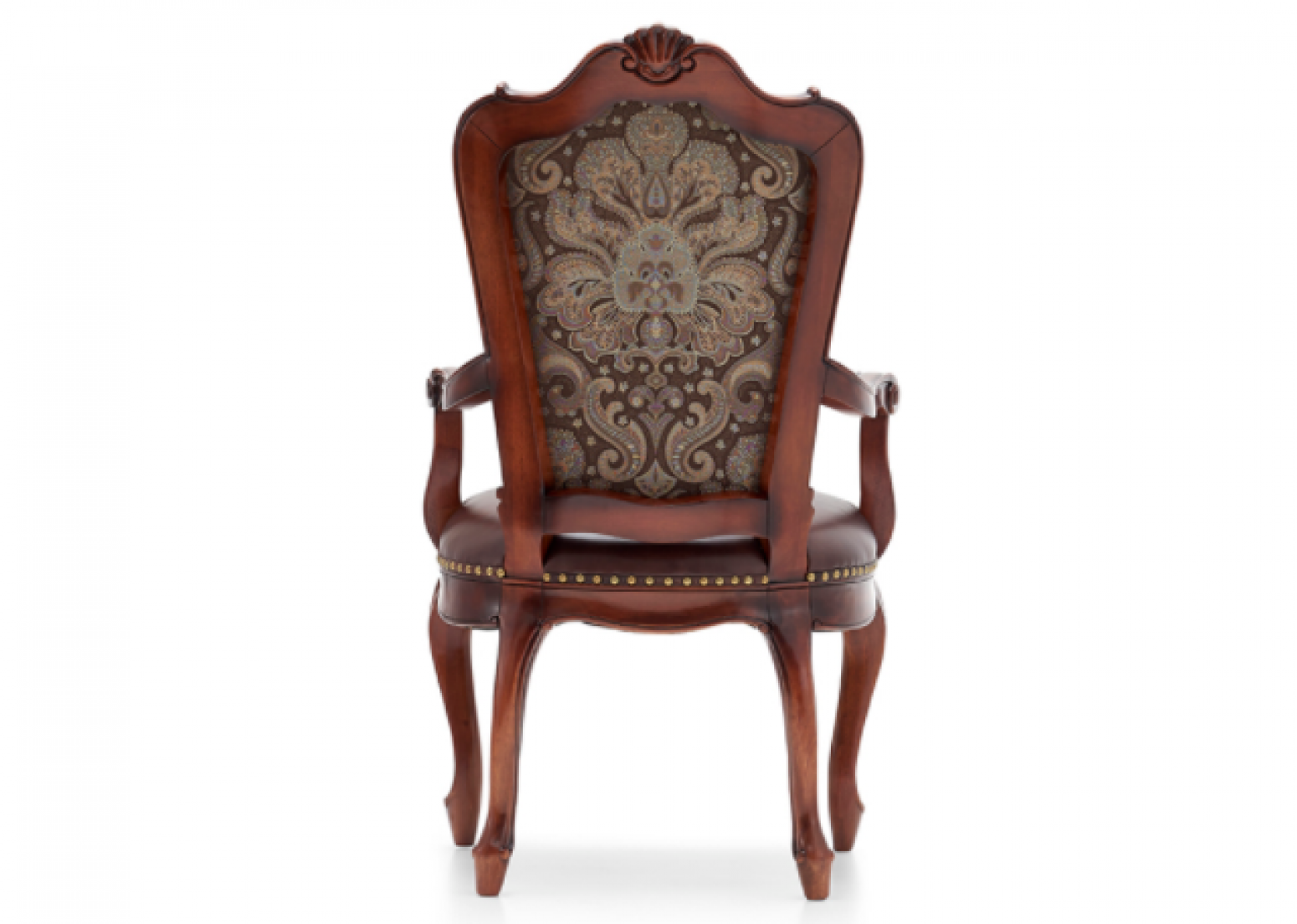 大风范客卧家具产品《古典雕花布艺真皮餐椅》【图2】
