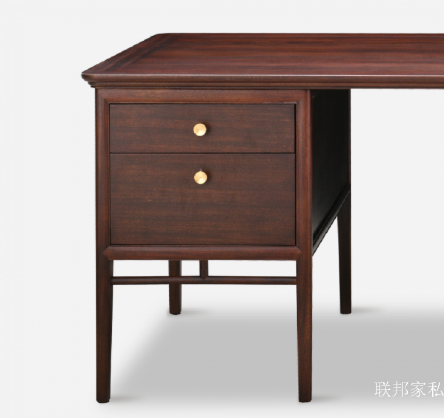 联邦家私办公家具产品《实木办公桌》【图1】