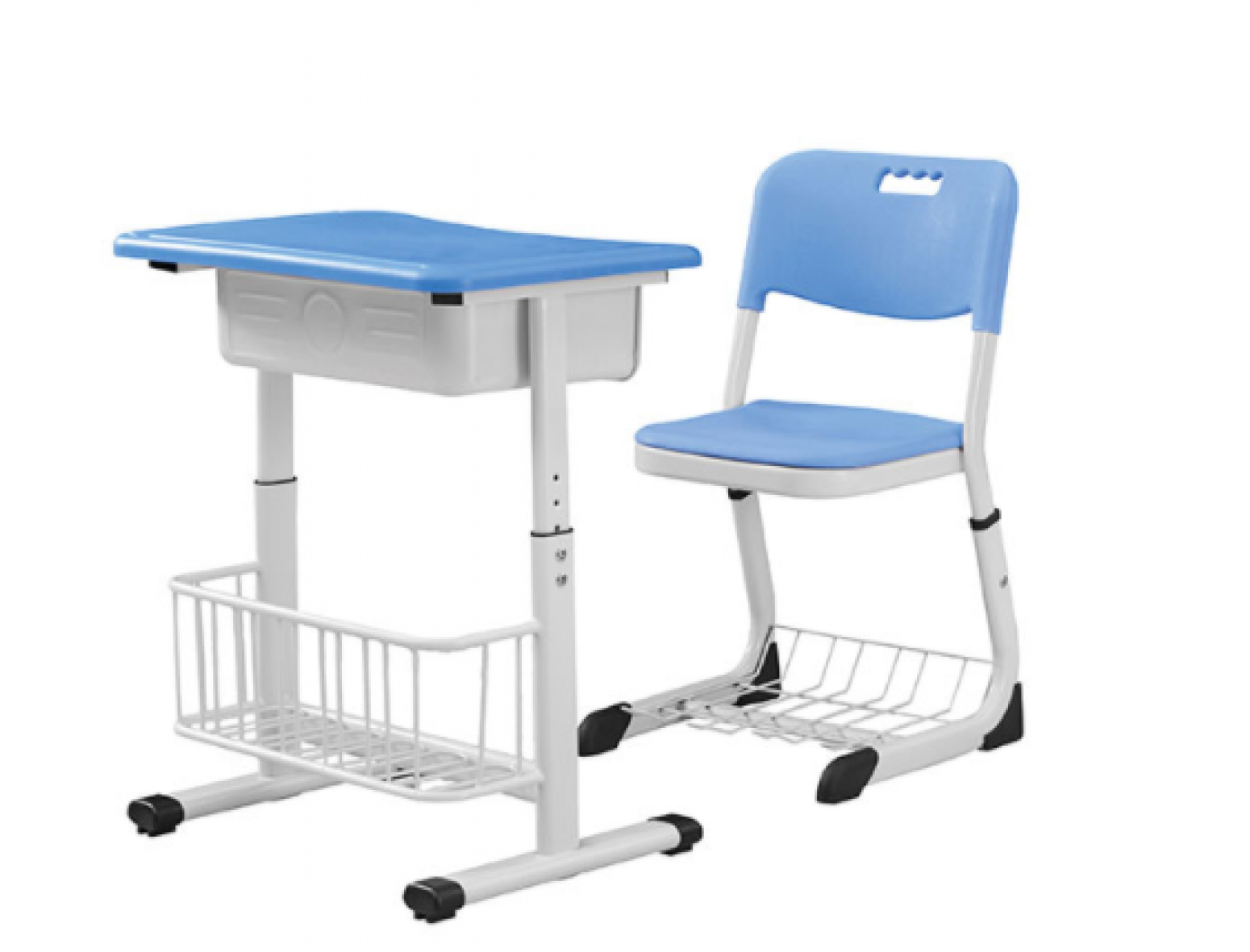 宏钻家具办公家具产品《勤学系列课桌椅》