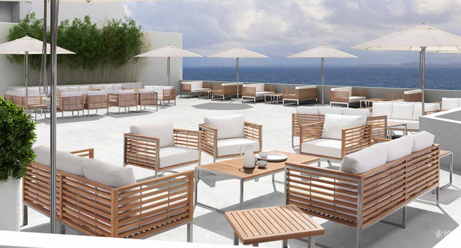 索纳尔户外家具产品《阳光系列户外沙发》【图1】