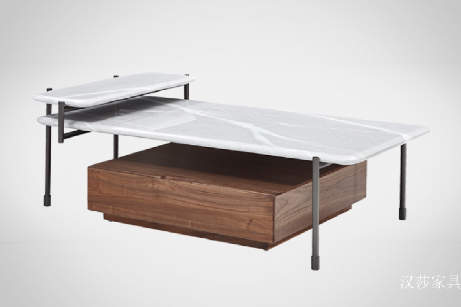 汉莎家具客卧家具产品《阶梯茶几》