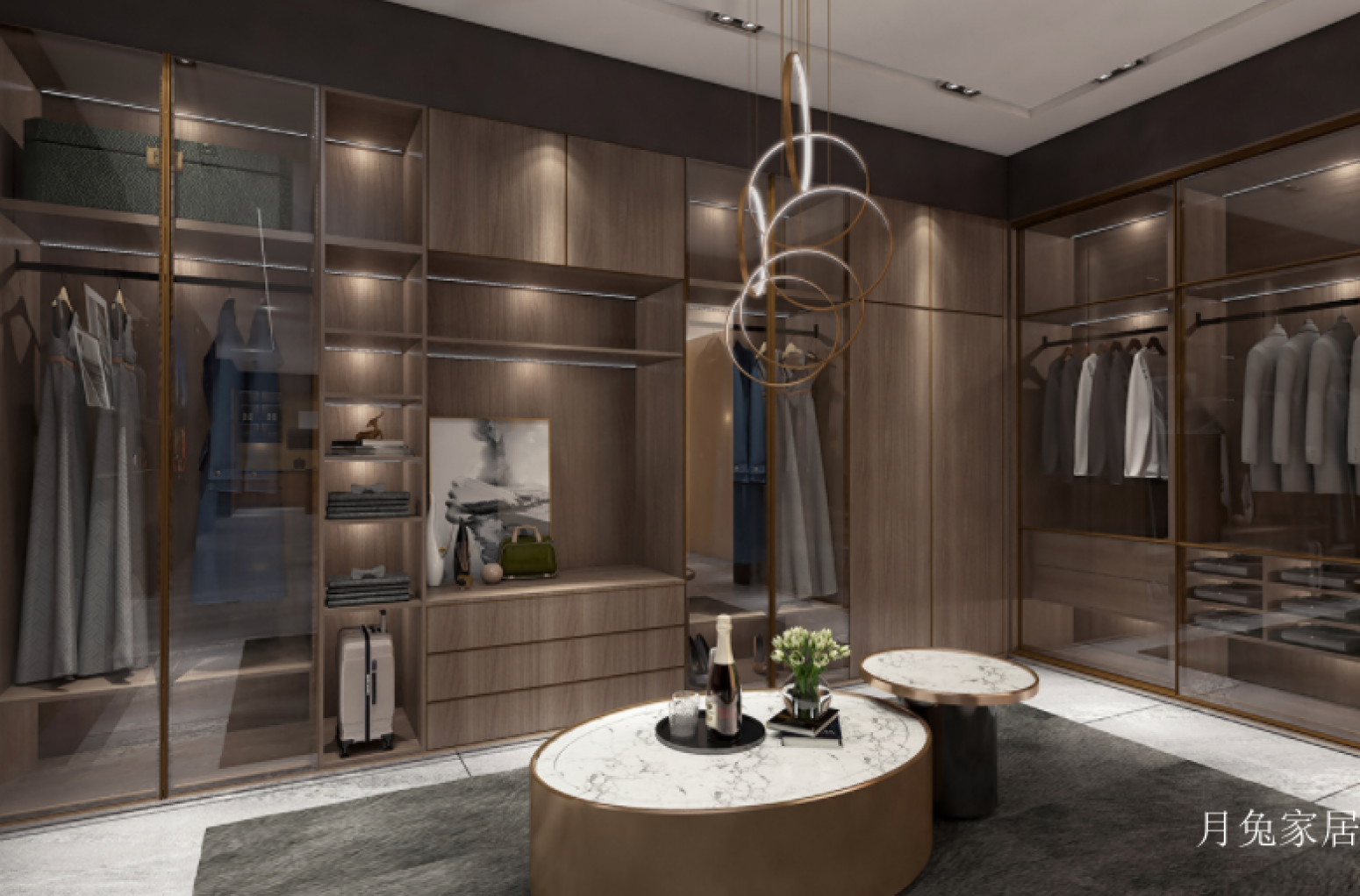 月兔家居客卧家具产品《佛罗伦斯衣帽间》【图0】