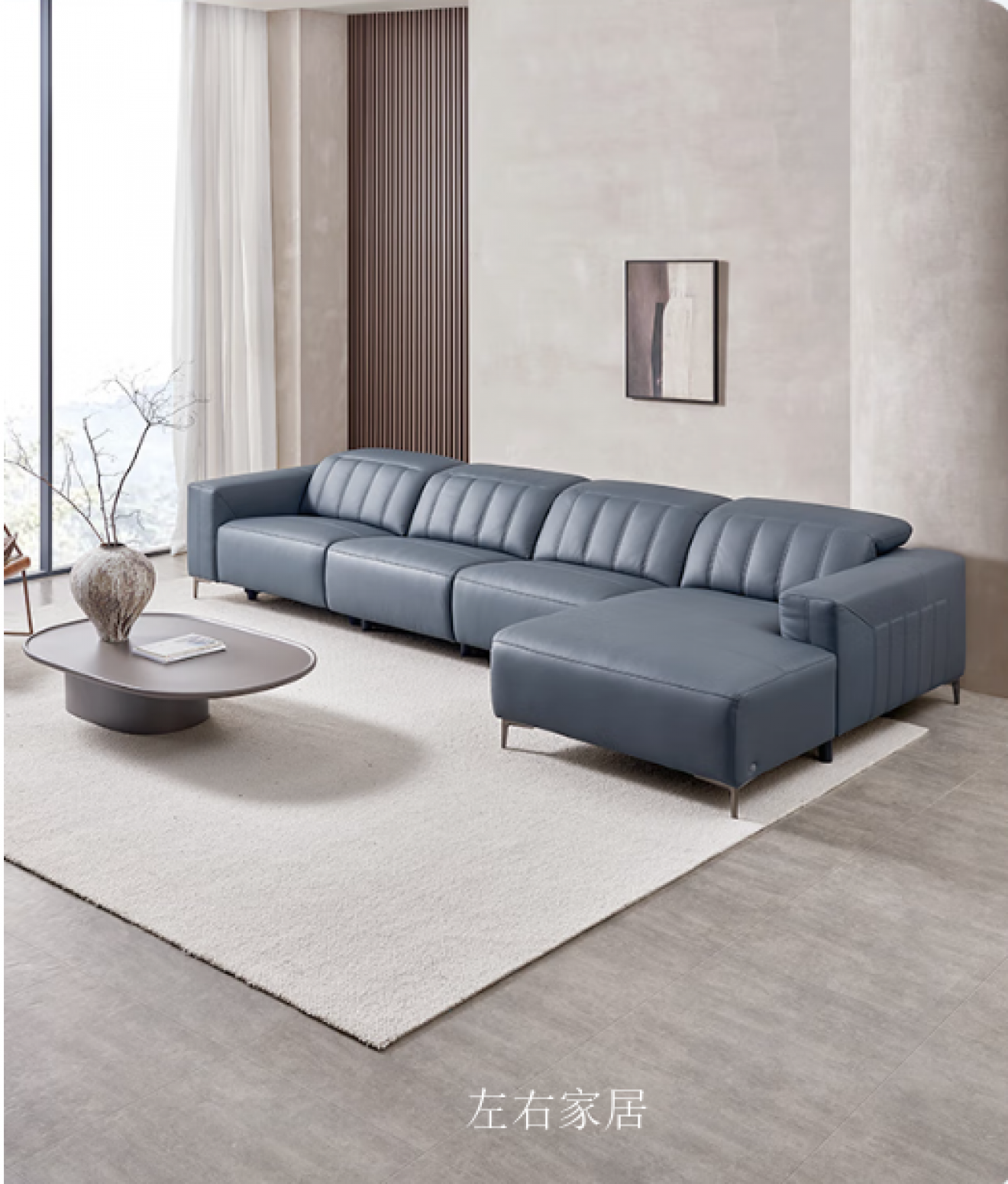 左右家居客卧家具产品《简约软体客卧沙发》【图0】