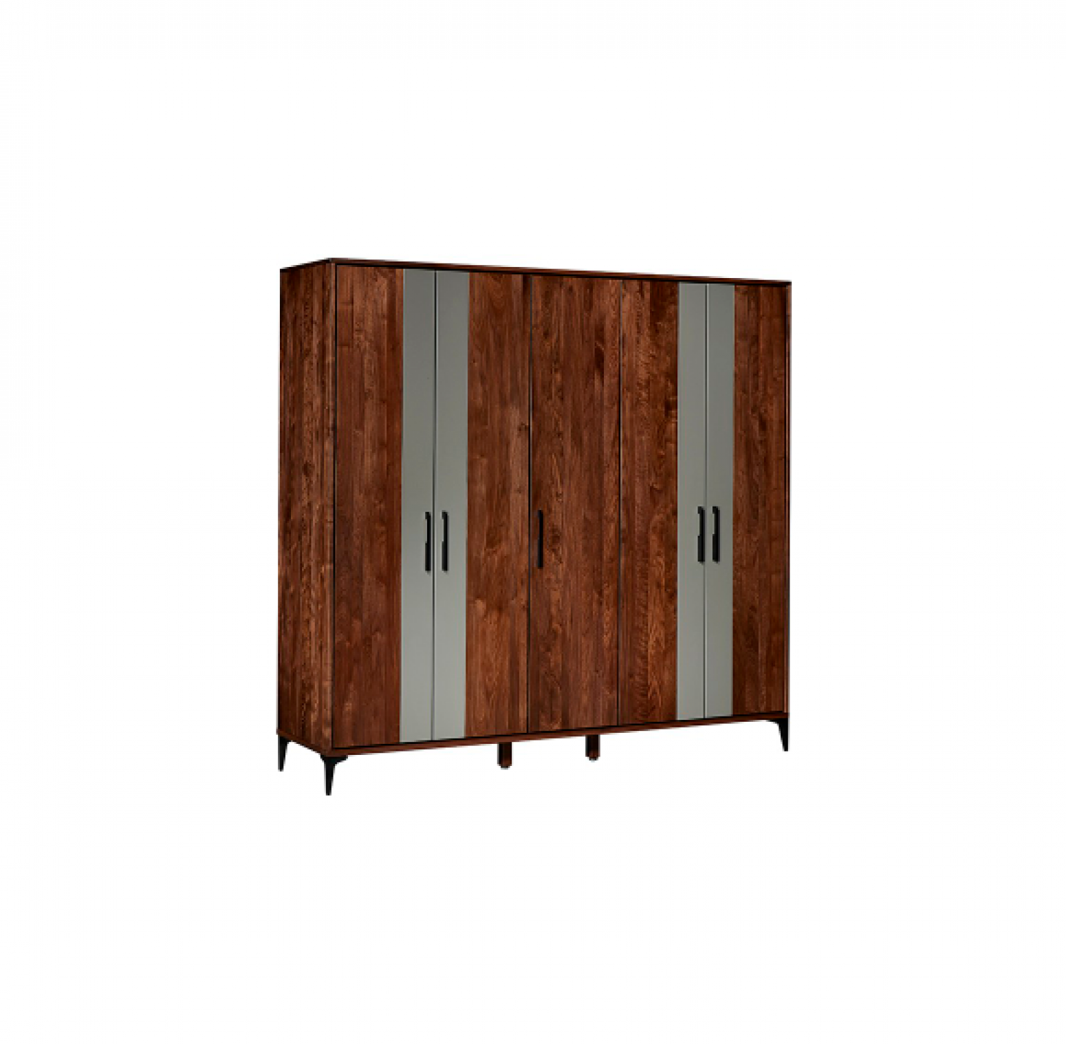 莫霞家居客卧家具产品《简约拼色实木衣柜》【图0】