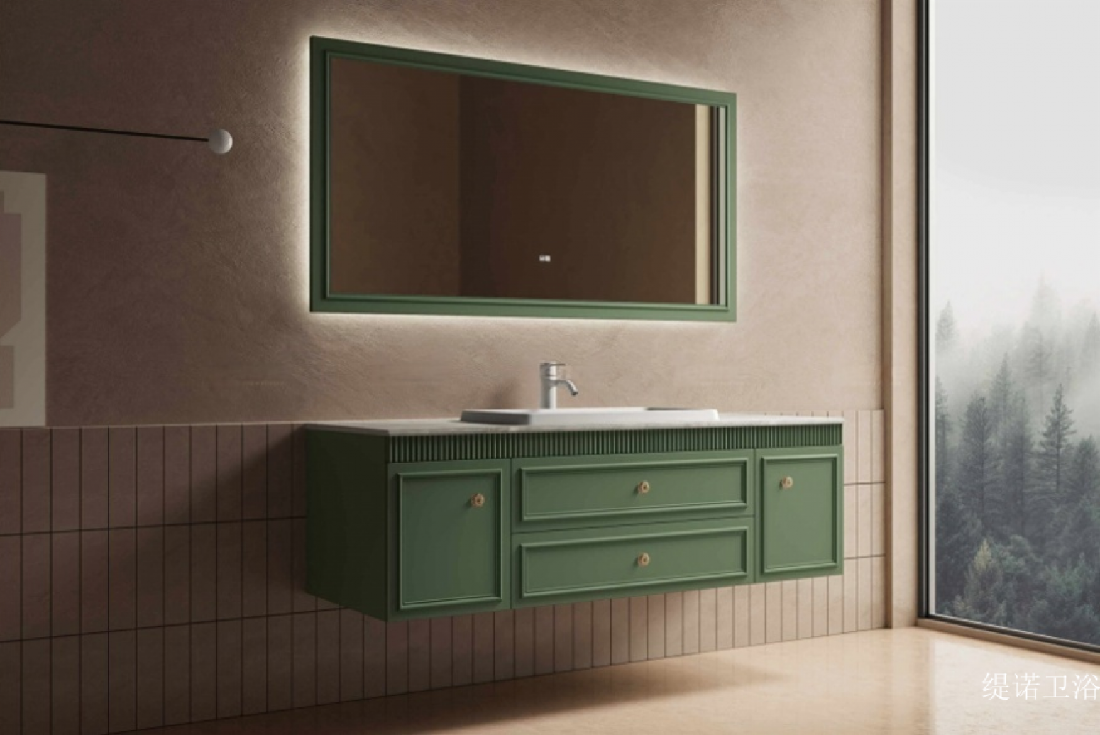 缇诺卫浴厨卫家具产品《波西娅浴室柜》【图0】