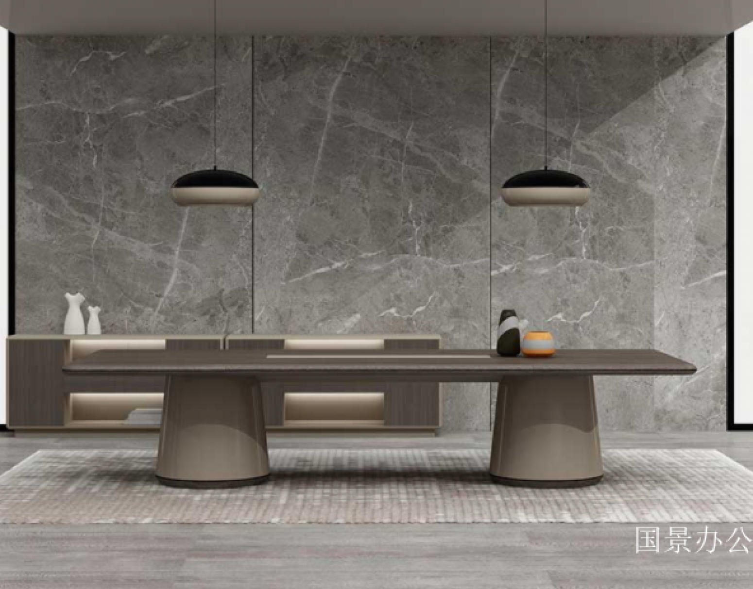 国景办公办公家具产品《科尼诺系列实木会议桌》【图1】