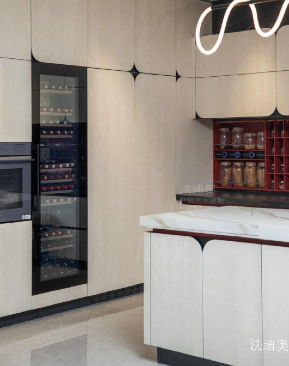 法迪奥厨卫家具产品《悦色-开放式厨房》【图2】