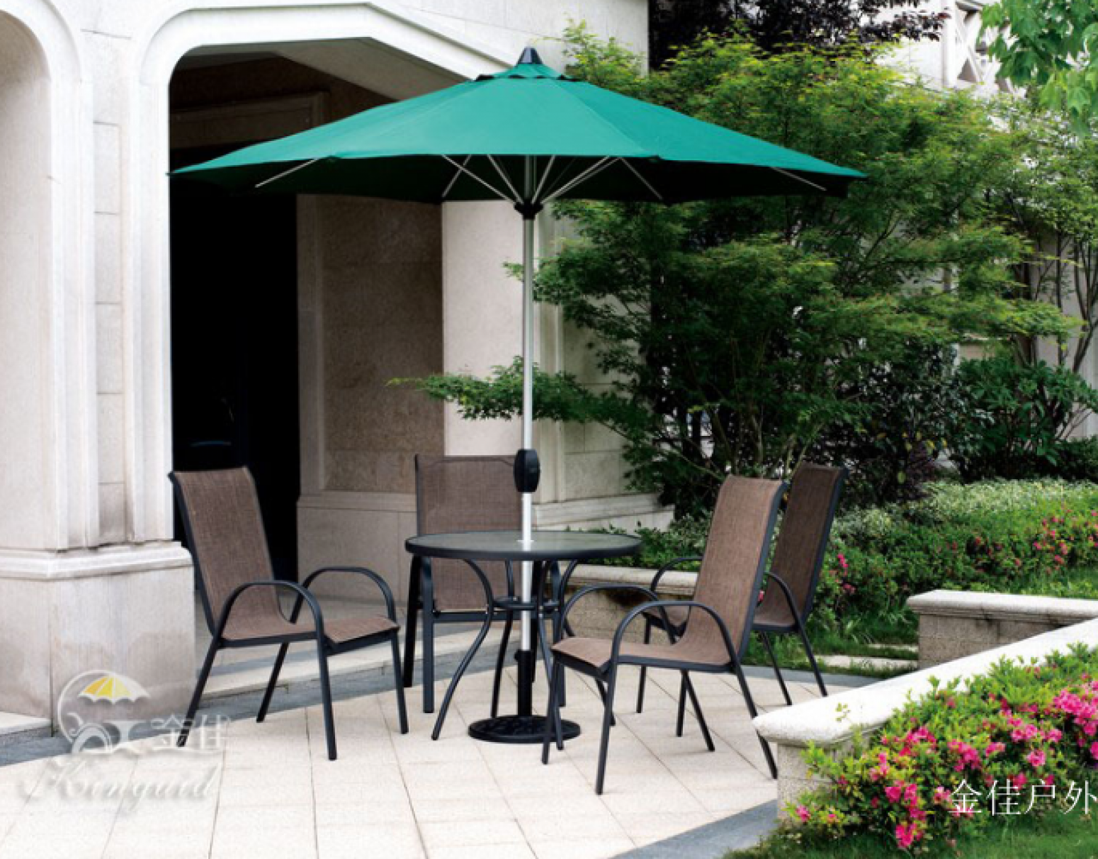 金佳户外户外家具产品《简约户外网布桌椅》【图1】