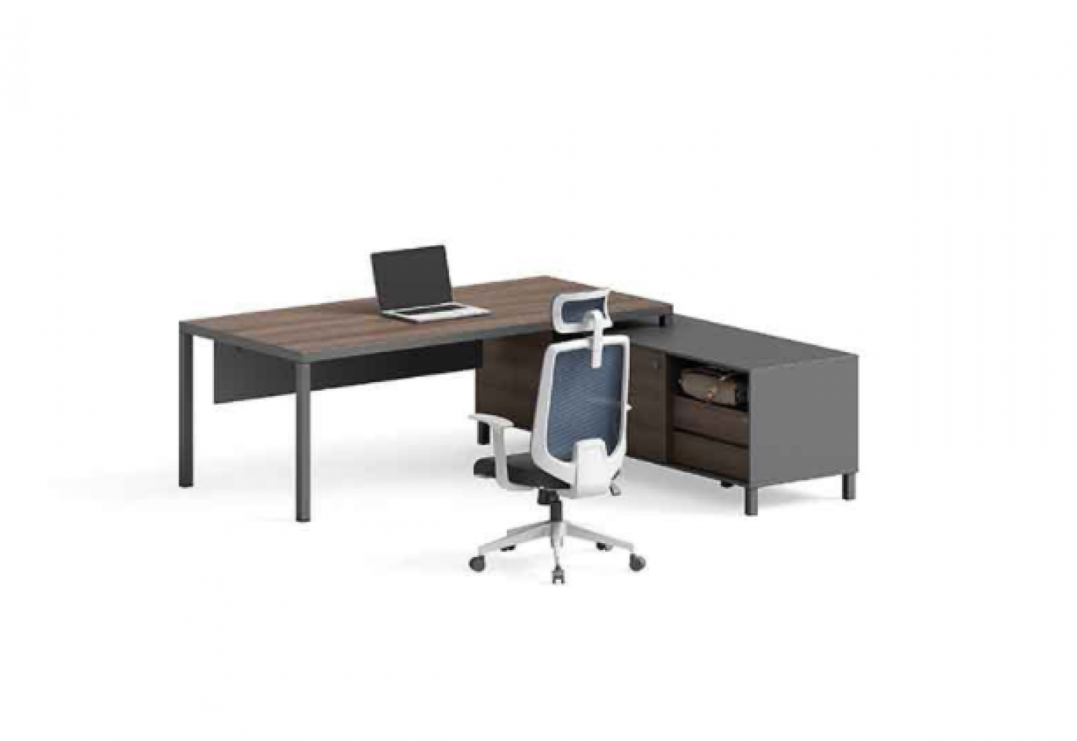 万众国际办公家具产品《现代高管办公桌》【图2】