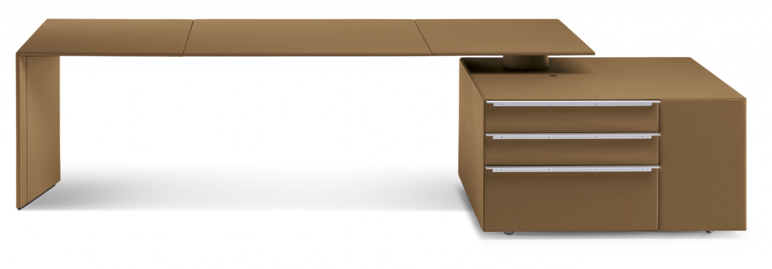 中艺嘉美办公家具产品《实木多层板硬包办公桌》【图1】