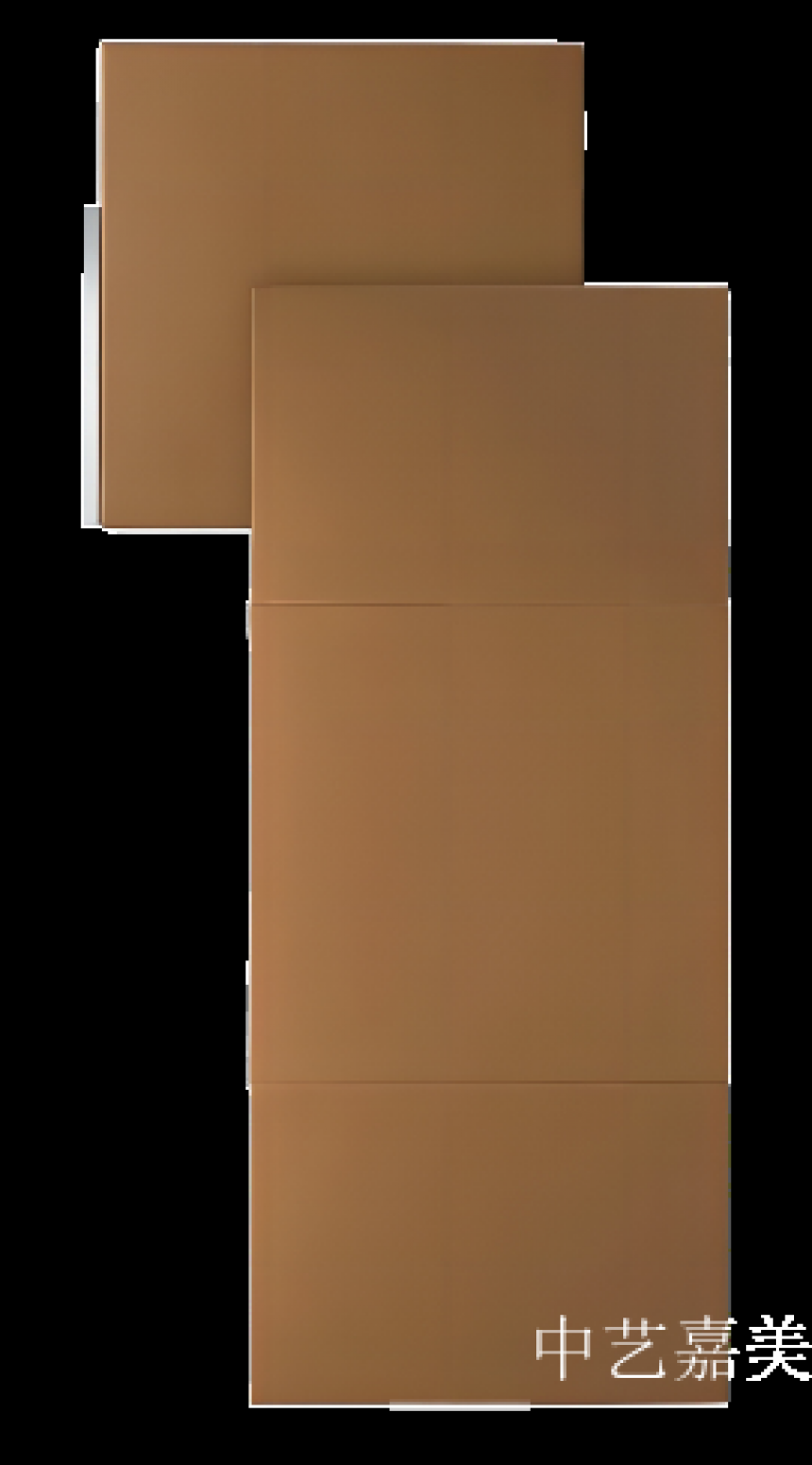 中艺嘉美办公家具产品《实木多层板硬包办公桌》【图2】