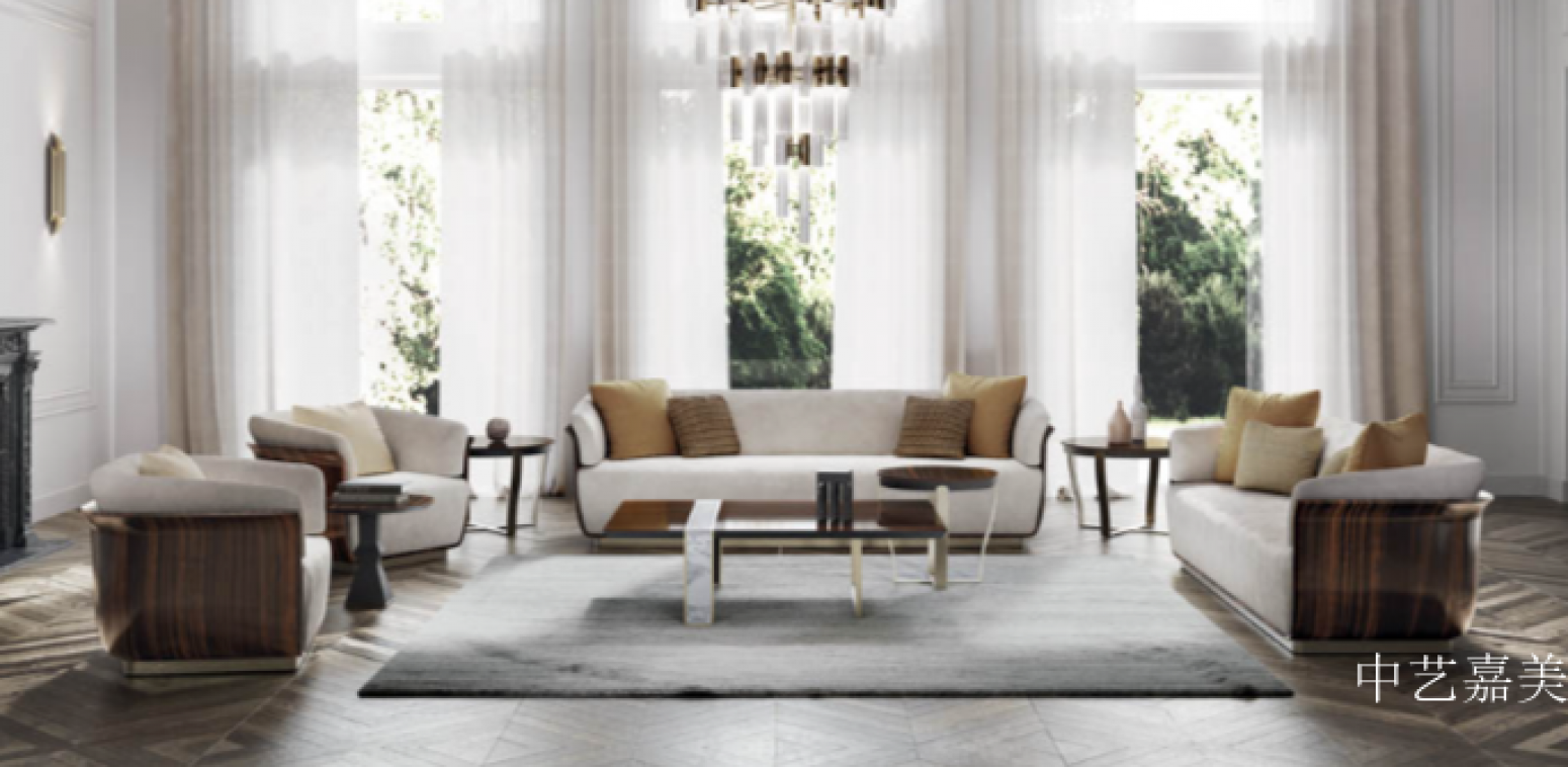 中艺嘉美客卧家具产品《奢华大气软体沙发》【图0】