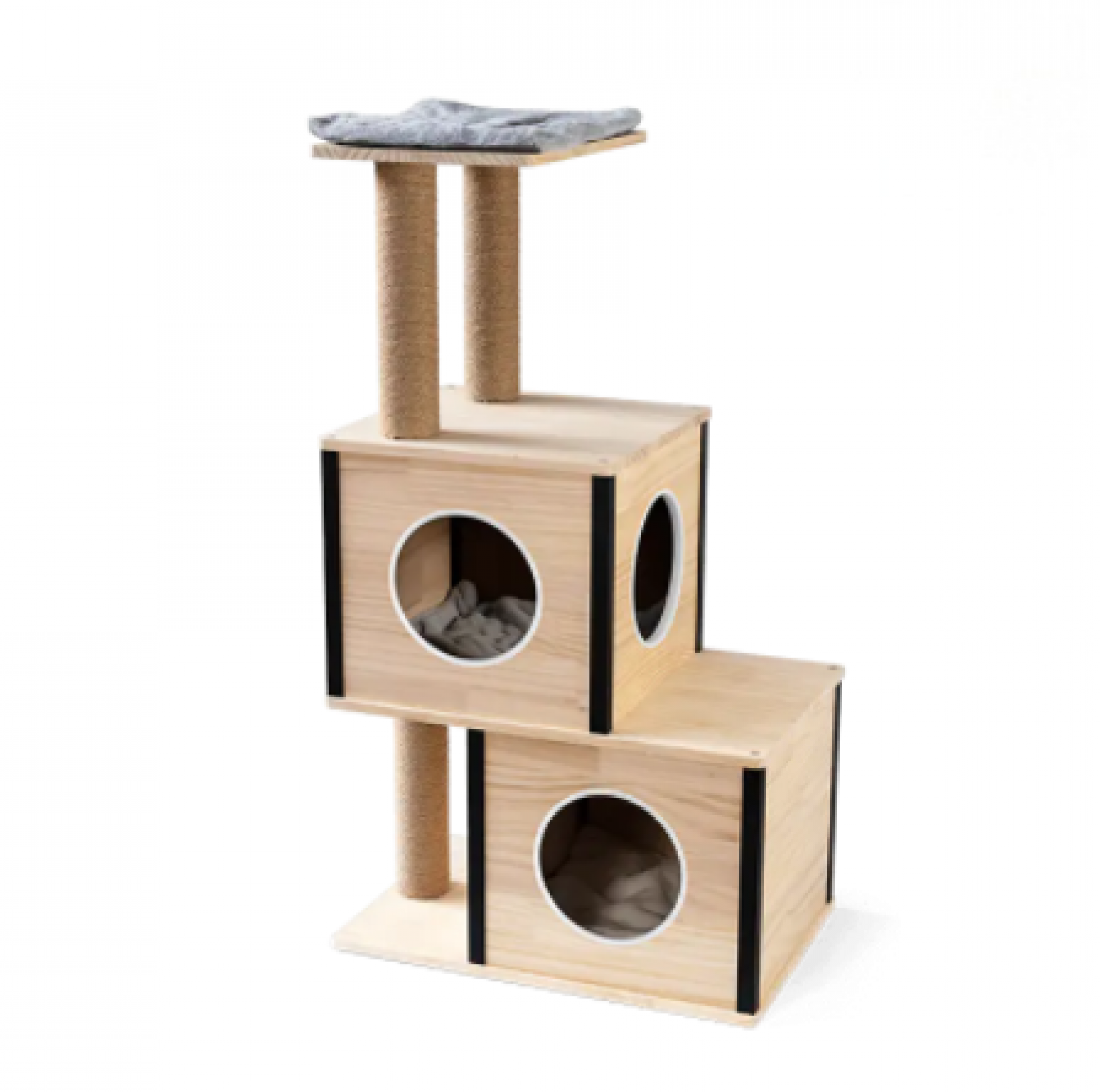 森田宠物宠物家具产品《天然木材猫爬架》【图0】