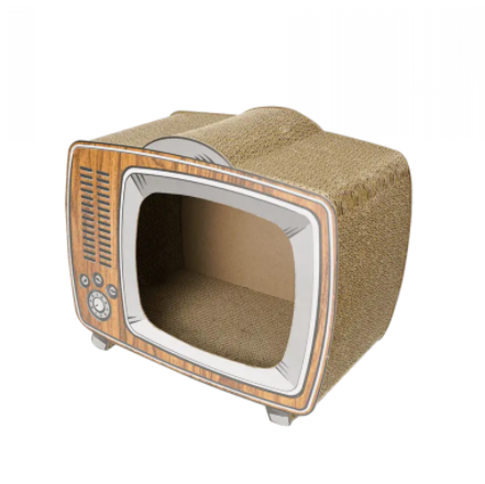 森田宠物宠物家具产品《电视机造型瓦楞猫屋》【图0】