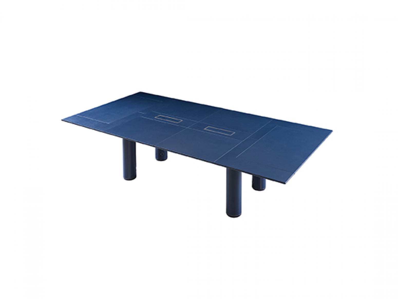 美廷理创办公家具产品《蓝逸简致会议桌》【图2】