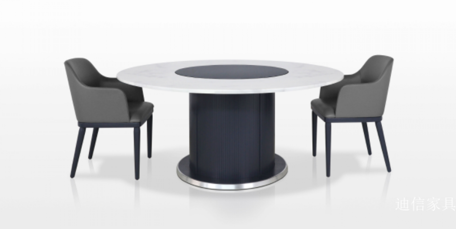 迪信家具客卧家具产品《简约圆面圆柱餐桌》【图2】